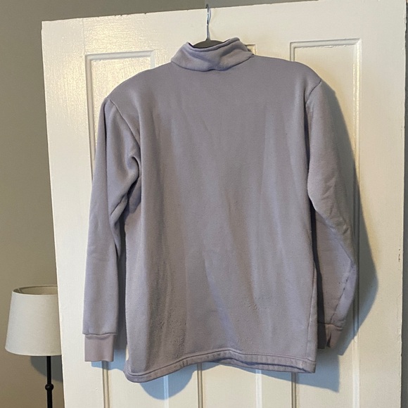Patagonia Men's Light Gray Zip-Up Sweater - Picture 5 of 5